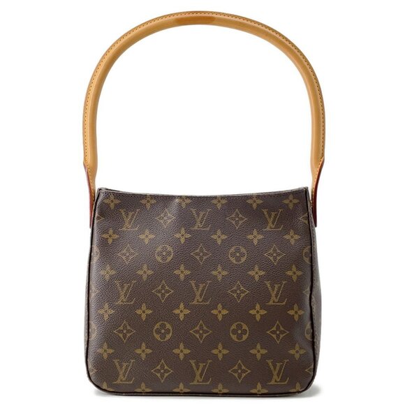 LOUIS VUITTON Beige Monogram Shoulder Bag - Picture 1 of 12